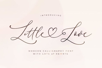 Little Love Font Design Ideas and Usability Tips