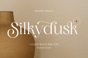 Silkydusk Font Design and Creative Uses